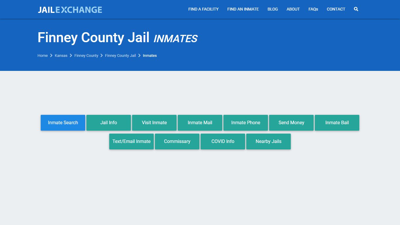 Finney County Jail Inmates | Arrests | Mugshots | KS